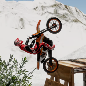 Bike Trials Winter 1 Game