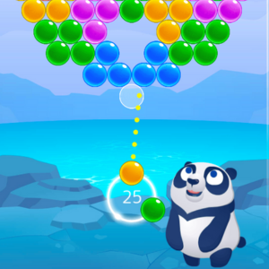 Panda Bubble Shooter Game