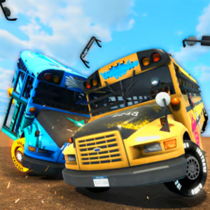 School Bus Demolition Derby Game