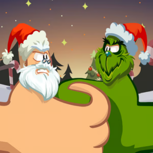 Thumb Fighter Christmas Game